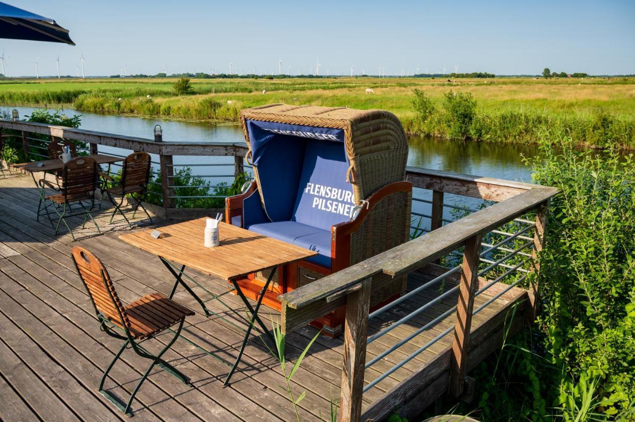 Nordsee-Hotel Arlau-Schleuse Hattstedtermarsch Extérieur photo