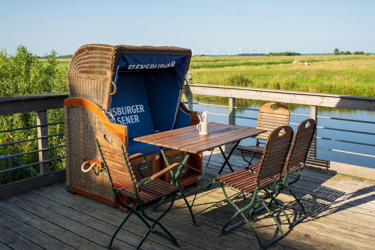 Nordsee-Hotel Arlau-Schleuse Hattstedtermarsch Extérieur photo