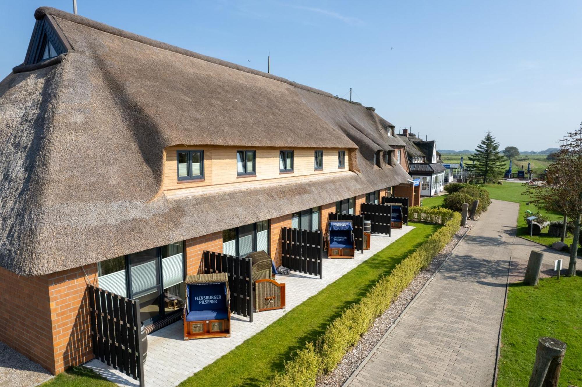 Nordsee-Hotel Arlau-Schleuse Hattstedtermarsch Extérieur photo